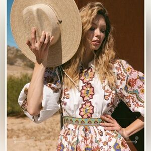 Cleobella: Leigh Mini Dress Lagos